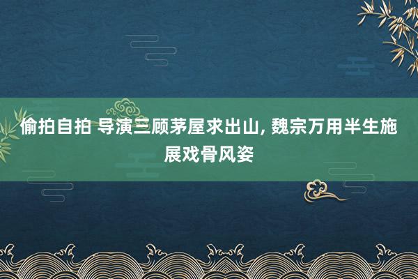 偷拍自拍 导演三顾茅屋求出山, 魏宗万用半生施展戏骨风姿
