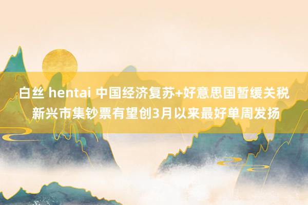 白丝 hentai 中国经济复苏+好意思国暂缓关税 新兴市集钞票有望创3月以来最好单周发扬